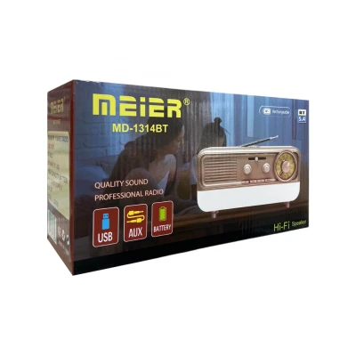 MD-1314BT Bluetooth Speaker | Nostaljik Radyo