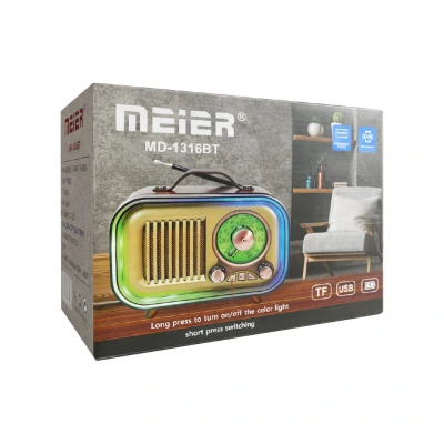 MD-1316BT RGB Bluetooth Speaker 
