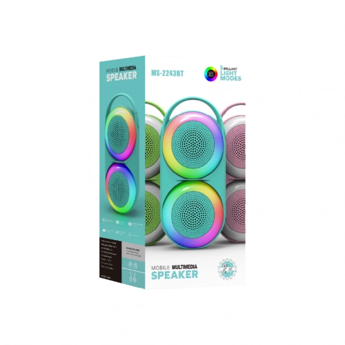 MS-2243BT Bluetooth Speaker 2"x2