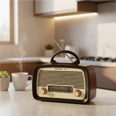 Torima NS-01 Nostaljik Radyo Bluetooth Speaker