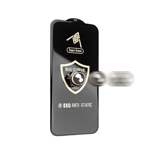 Iphone 15 Pro Max Zırhlı Kırılmaz Dayanıklı Anti Statik Cam | 300cc