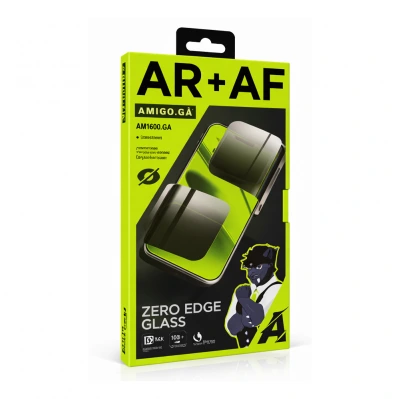 Amigo.Ga Iphone 17 Pro Max Zero Edge Kenarlıksız Esd Anti Statik Hayalet Kırılmaz Cam