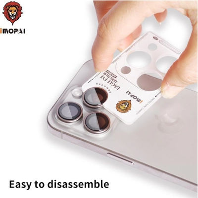 İmopai İphone 15 Pro Max Orjinal Safir Lens