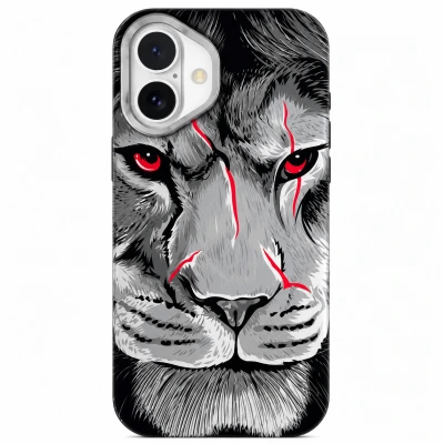 İphone 16 Soo-340 Desenli Silikon Kılıf