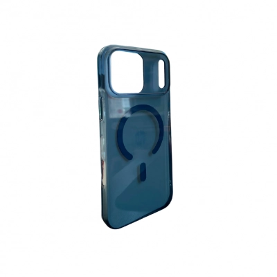 Iphone 17 Pro FRT Renkli Mika Şeffaf Magsafe Kılıf