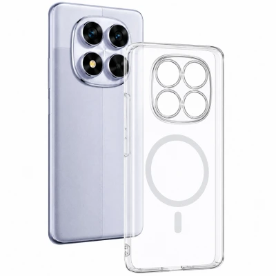 Xiaomi 14 Ultra Mika Sert Şeffaf Magsafe Kılıf | Sararmaz