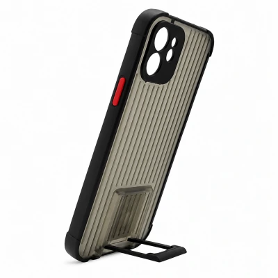 Iphone 12 Pro Standlı Silikon Kılıf