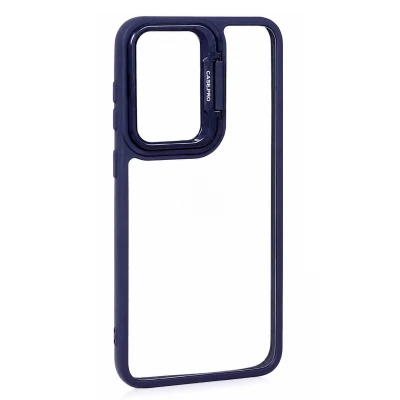 Samsung S23 Pencereli Stand Silikon Kılıf