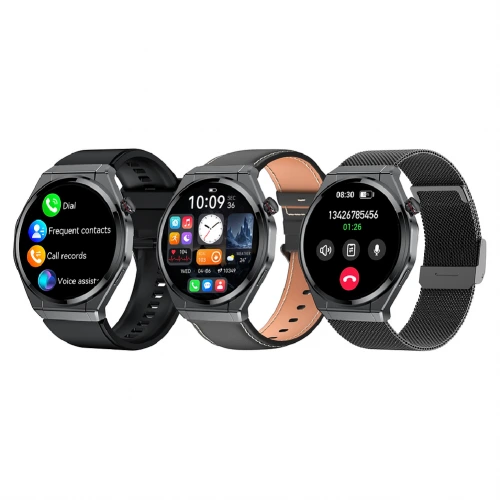 HainoTeko 30 Amoled İnce Kasa Akıllı Saat | 3 Kordon | 7 Gün Kullanım | Su Geçirmez
