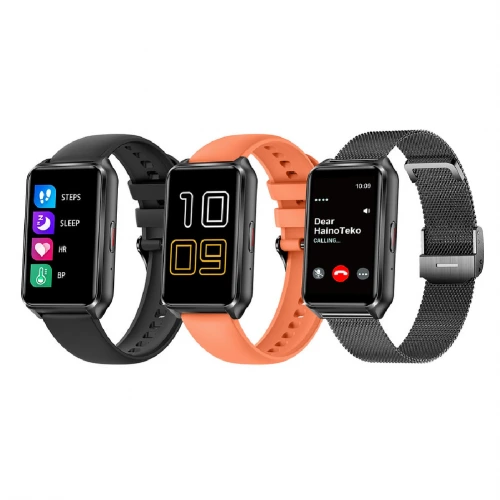 HainoTeko SQ-20 Mini Amoled Akıllı Saat | 3 Kordon | Su Geçirmez