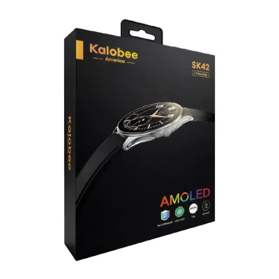 Kalobee SK42 Amoled Ekran Akıllı Saat | 3 Kordon | ChatGPT | İnce Kasa