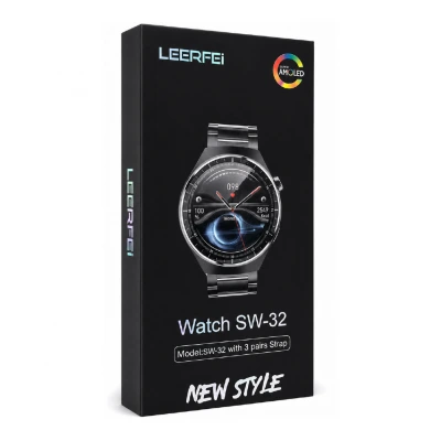 Leerfei SW32 Watch 4 Pro Akıllı Saat | 3 Kordon