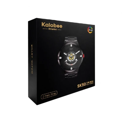 Kalobee SK50 Amoled Ekran Akıllı Saat | 2 Kordon
