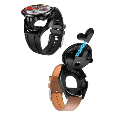 Kalobee T-37 Super Amoled Ekran Akıllı Saat | TWS Kulaklık | 2 Kordon | Suya Dayanıklı