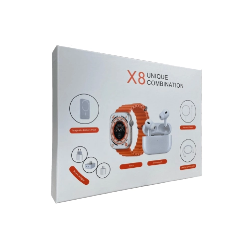 X8 Akıllı Saat Seti | Powerbank | Kulaklık Hediyeli X8 Akıllı Saat Seti | Powerbank | Kulaklık Hediyeli