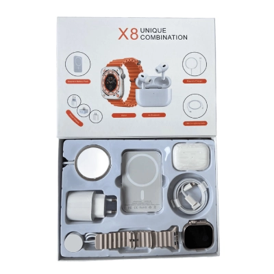 X8 Akıllı Saat Seti | Powerbank | Kulaklık Hediyeli X8 Akıllı Saat Seti | Powerbank | Kulaklık Hediyeli