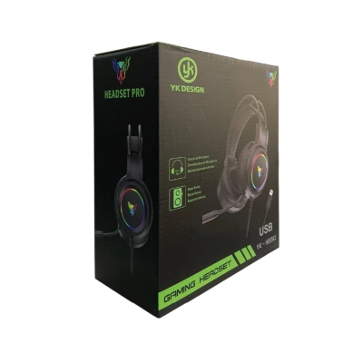 Yk Design YK-H1550 USB Kablolu Mikrofonlu Oyuncu Kulaklığı