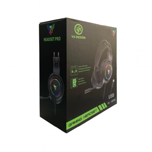 Yk Design YK-H1550 USB Kablolu Mikrofonlu Oyuncu Kulaklığı