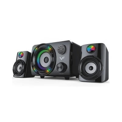 ECCO 3 Bluetooth RGB 2.1 Stereo PC Speaker | FM Radio | USB Besleme