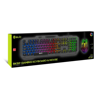 Blic Bkb9 RGB Gaming Kablolu Klavye | Mouse Set 