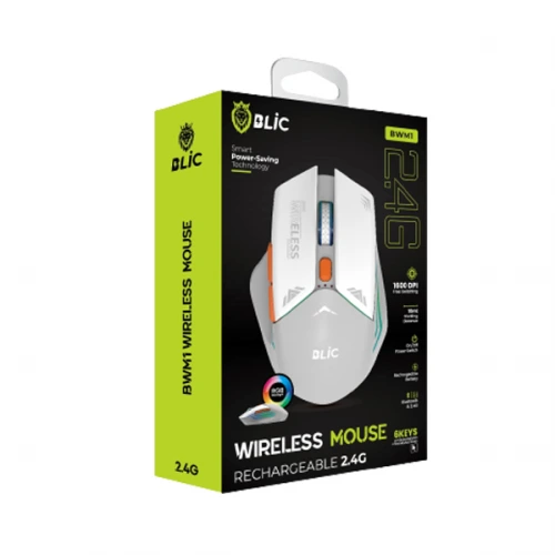 Blic BWM1 RGB Kablosuz Mouse | Şarjlı | Bluetooth