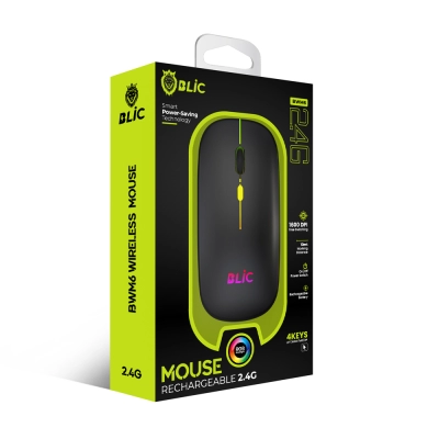 Blic Bwm6 Kablosuz Mouse | Şarjlı Blic Bwm6 Kablosuz Mouse | Şarjlı