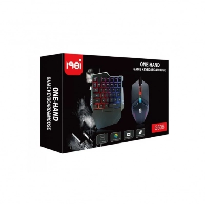 G506 RGB Kablolu Oyuncu Klavye | Mouse Set