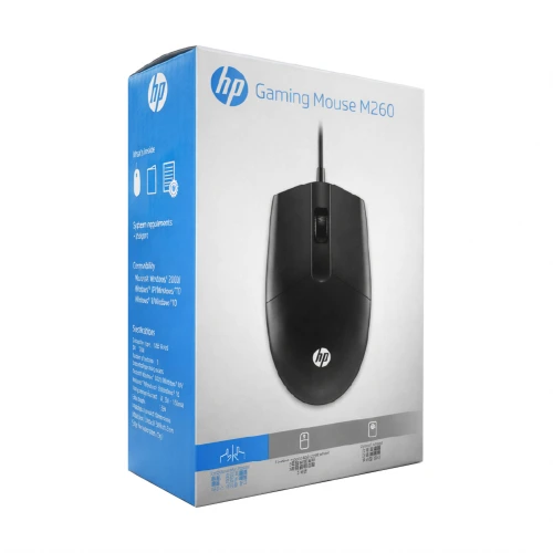 HP M260 USB Kablolu Oyuncu Mouse | 1200dpi