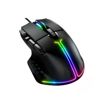 iMice T50 USB Kablolu 8 Tuşlu RGB Oyuncu Mouse | 12800dpi | Çift Tık Vuruş Tuşu