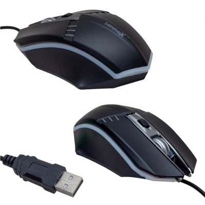 Lennox LX-A3 RGB USB Kablolu Oyuncu Mouse | 2400dpi