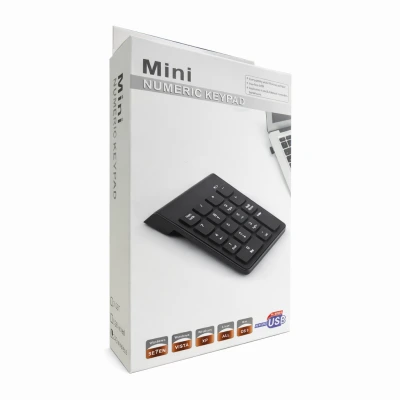 Onezero ZR26 2.4G Kablosuz Şarjlı Mini Mümerik Klavye