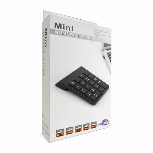 Onezero ZR26 2.4G Kablosuz Şarjlı Mini Nümerik Klavye