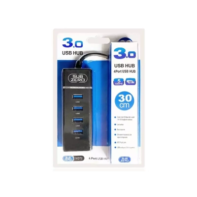 Subzero Wd70 Usb Çoklayıcı 4 Port 3.0 Subzero Wd70 Usb Çoklayıcı 4 Port 3.0