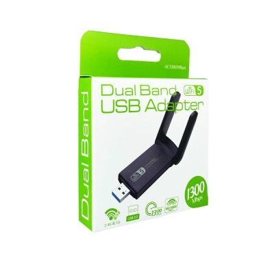 Wifi 1300 Mbps Usb Adaptör Wifi 1300 Mbps Usb Adaptör