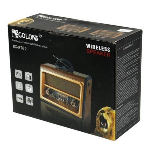 Golon RX-BT88 | RX-BT89 Büyük Nostalji Radyo Speaker Golon RX-BT88 | RX-BT89 Büyük Nostalji Radyo Speaker