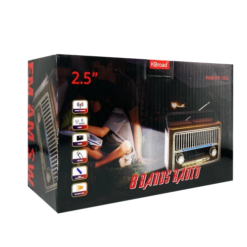 KTF-1655 Nostalji 2.5" Bluetooth Radyolu Speaker | El Fenerli KTF-1655 Nostalji 2.5" Bluetooth Radyolu Speaker | El Fenerli