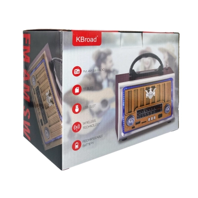 KTF-2016 Bluetooth Speaker FM AM SW Radyo 3" KTF-2016 Bluetooth Speaker FM AM SW Radyo 3"