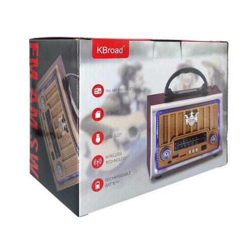 KTF-2016 Bluetooth Speaker FM AM SW Radyo 3" KTF-2016 Bluetooth Speaker FM AM SW Radyo 3"