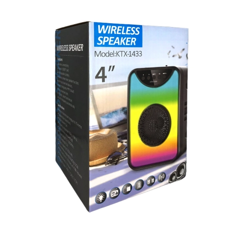 KTX-1433 Bluetooth Speaker 4" KTX-1433 Bluetooth Speaker 4"