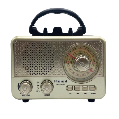 M-1231BT Bluetooth Speaker FM AM SW Radyo 3"