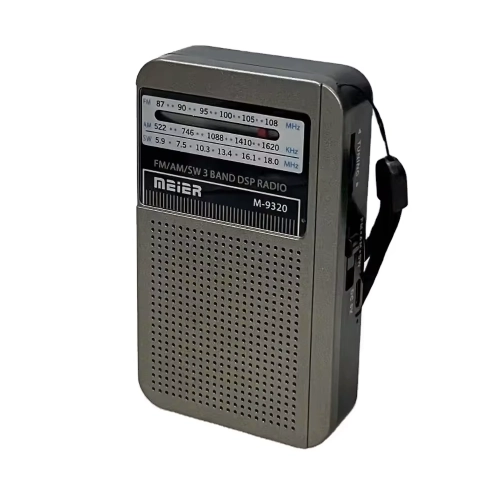 Meier M-9320 Şarjlı FM AM SW 3 Bandlı Analog El Radyosu Meier M-9320 Şarjlı FM AM SW 3 Bandlı Analog El Radyosu