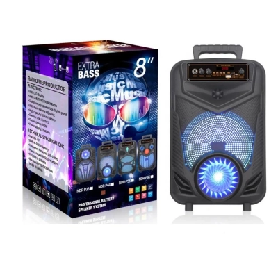 NDR-P44 Bluetooth Speaker 8'' | Mikrofon | Kumanda