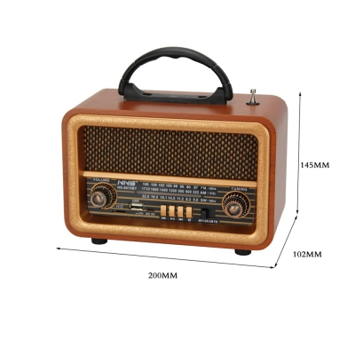 NNS NS-8070BT Nostalji Bluetooth Speaker NNS NS-8070BT Nostalji Bluetooth Speaker