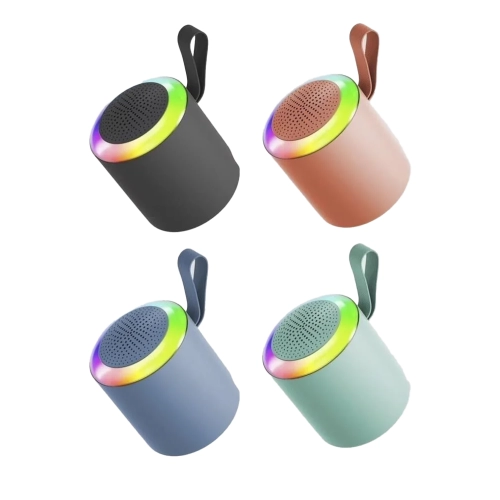 D24 Mini Ledli Bluetooth Speaker D24 Mini Ledli Bluetooth Speaker