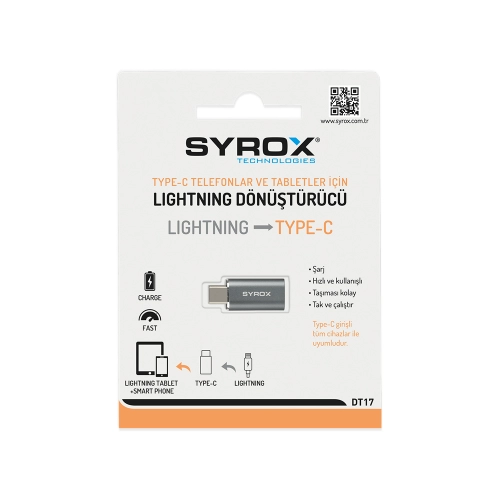 Syrox Syx-Dt15 Iphone Çevirici Syrox Syx-Dt15 Iphone Çevirici