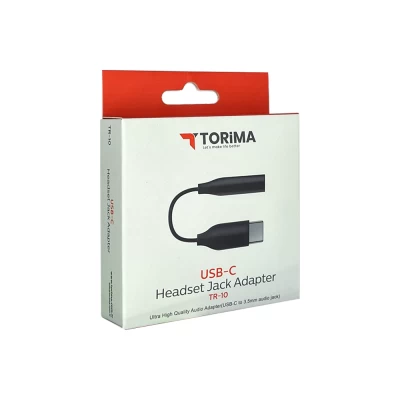 Torima TR10 Type-C Aux Kulaklık Çevirici (Cihaz Seçmez)