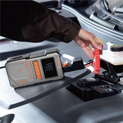 Auhma A8822 Şarjlı Hava Pompası | Akü Takviyeli | 10000 mAh Powerbank Özellikli