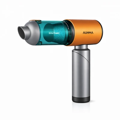 Auhma AHV-27 Katlanabilir Şarjlı Araç İçi Basınçlı Üfleme Çekme Süpürgesi | 20.000 PA | 90.000RPM | 7.800 mAh