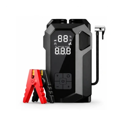 Castu CS82 Şarjlı Hava Pompası | Akü Takviyeli | 16000 mAh Powerbank Özellikli