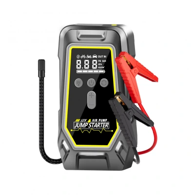 Leerfei LF-K5 Dijital Göstergeli Hava Pompası | Akü Şarj Takviyesi | Powerbank